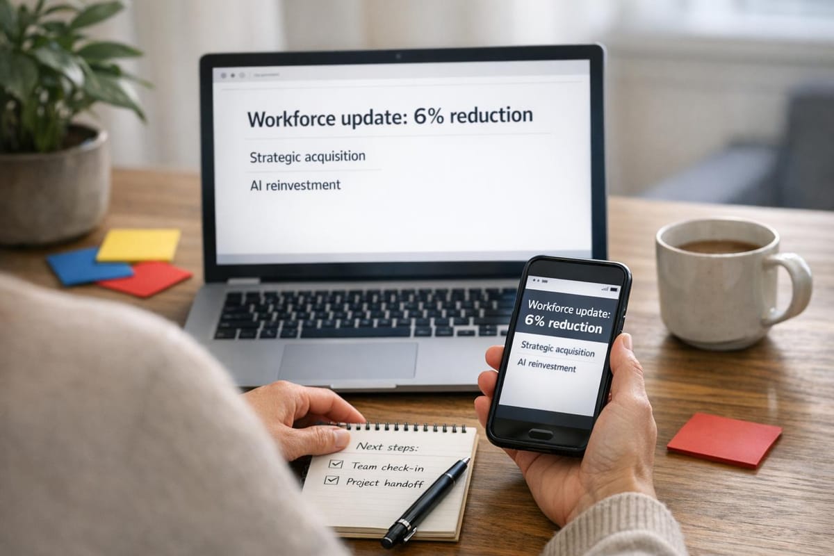 eBay announces 6% workforce reduction amidst strategic acquisitions