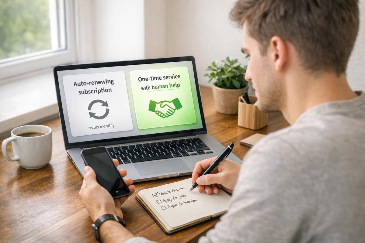 Resume.io Subscription Trap: Why Scale.jobs Charges One Time?