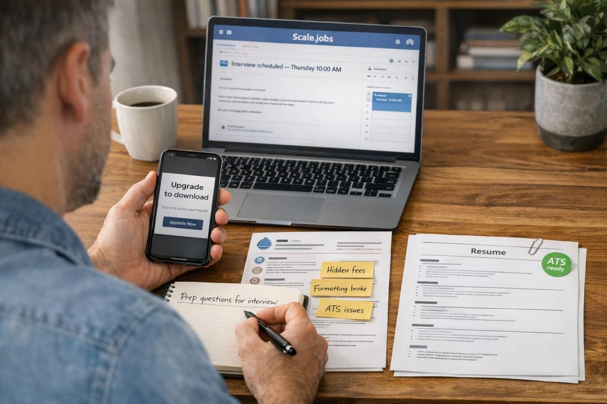 Why Free Resume Tools Cost More in the Long Run Than Scale.jobs