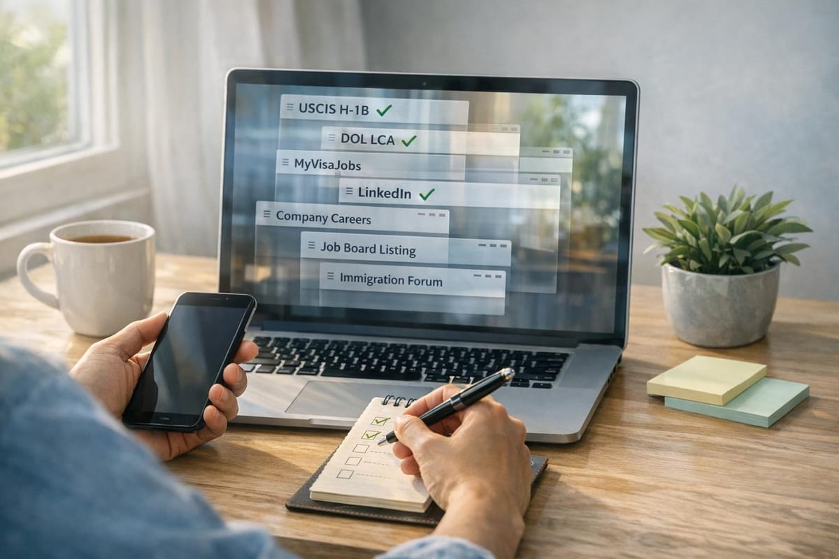 7 Ways to Confirm H1B Sponsorship Before Applying