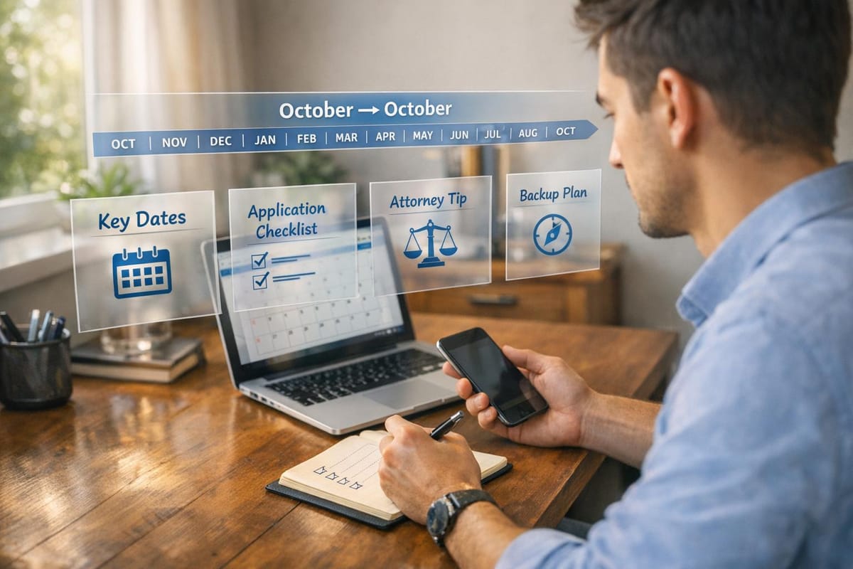 OPT to H1B: The Job Search Timeline That Actually Works