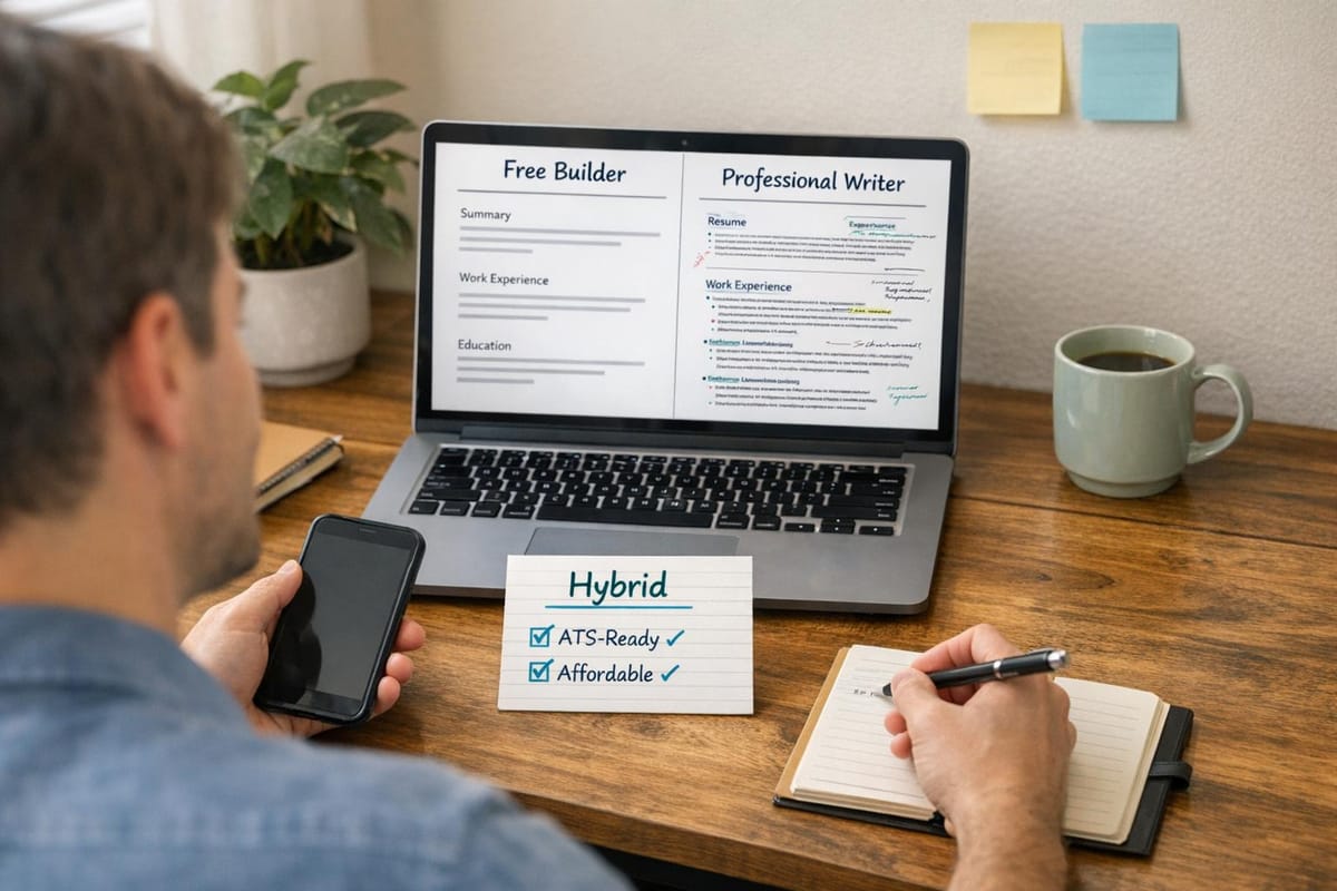 Free Resume Builder vs Professional Writer: Which One is Better?