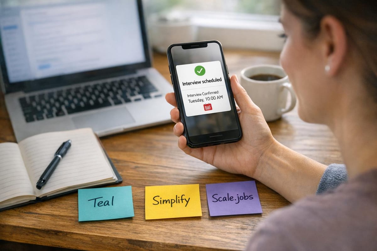 Teal vs Simplify vs Scale.jobs: Which Actually Gets Interviews?