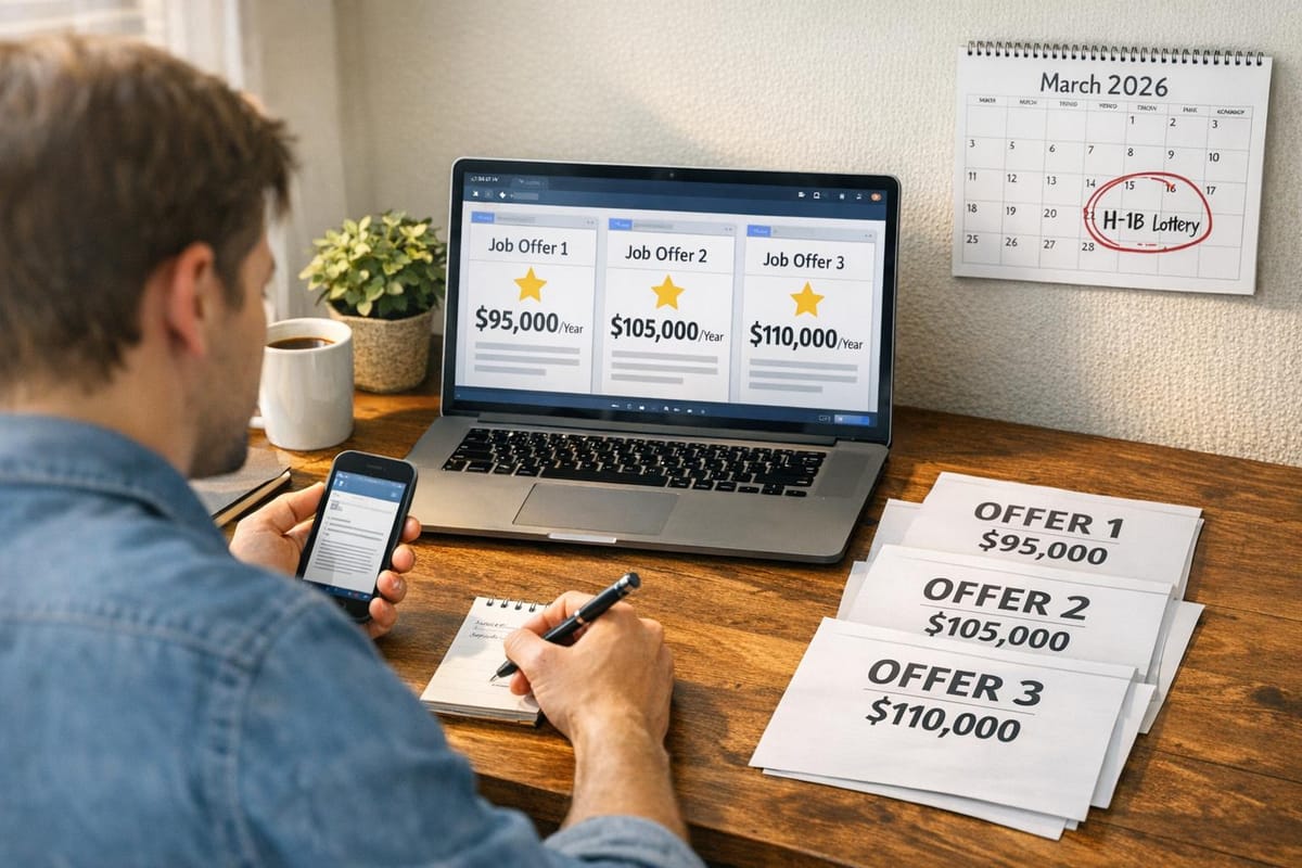 H1B 2026: Why You Need 3 Backup Job Offers Before the Lottery