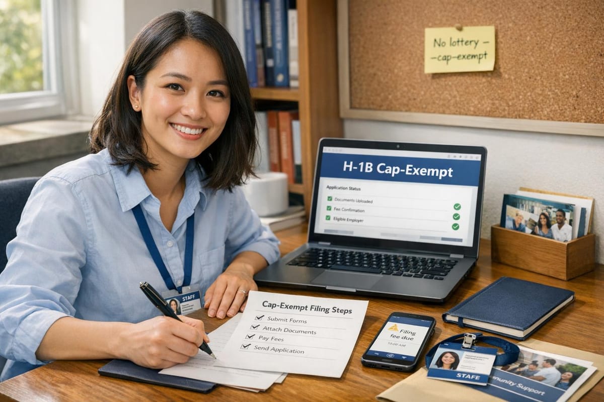 H1B Cap-Exempt Jobs: Universities, Nonprofits, and Research