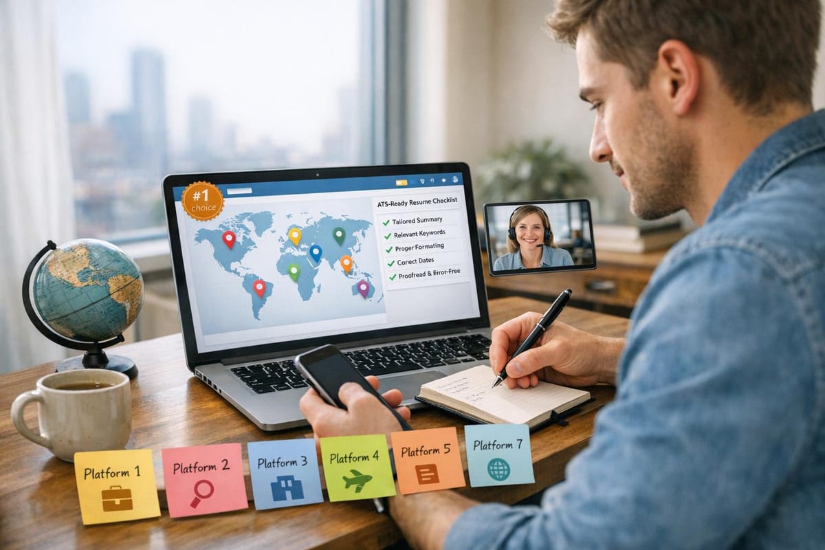 No. #1 websites for finding international jobs abroad