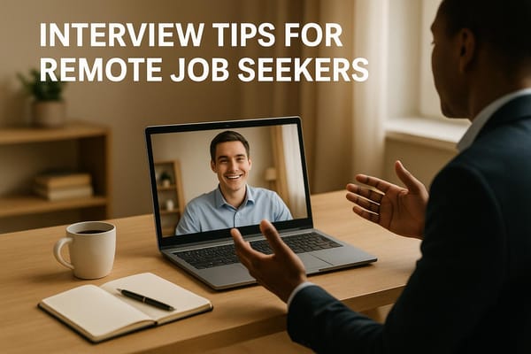 Interview Tips for Remote Job Seekers