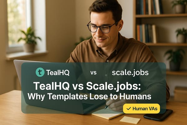 TealHQ vs Scale.jobs: Why Templates Lose to Humans