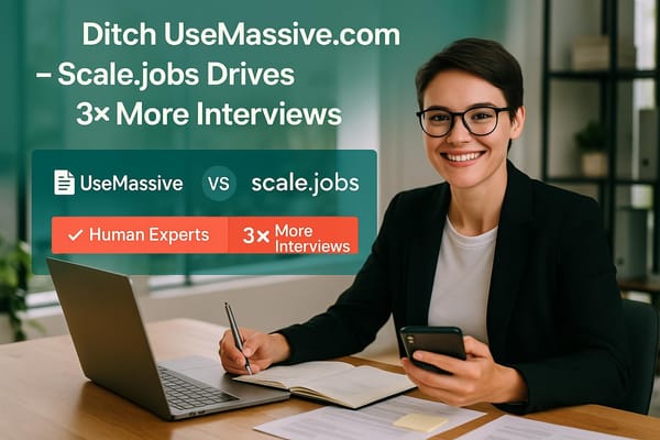 Ditch UseMassive.com - Scale.jobs Drives 3× More Interviews