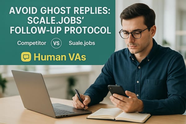 Avoid Ghost Replies: Scale.jobs’ Follow-Up Protocol