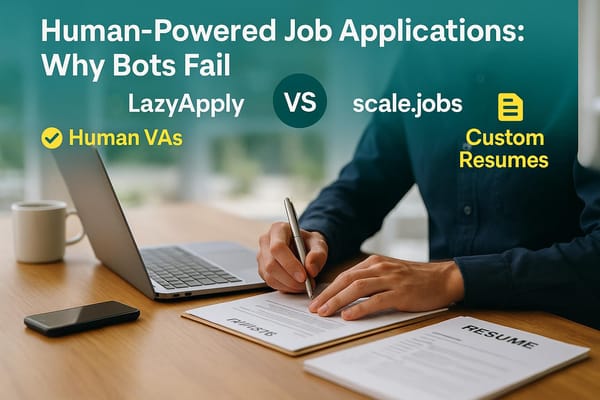 Human-Powered Job Applications: Why Bots Fail
