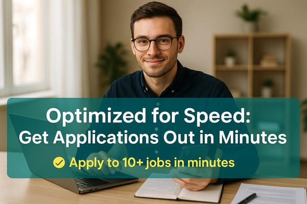 Optimized for Speed: Get Applications Out in Minutes