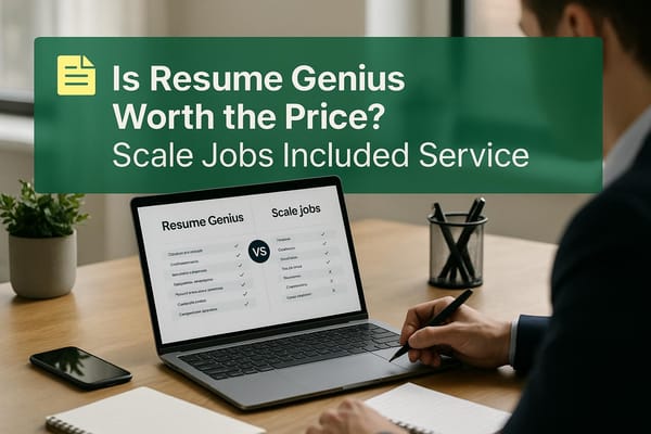 Is Resume Genius Worth the Price? Scale Jobs Included Service