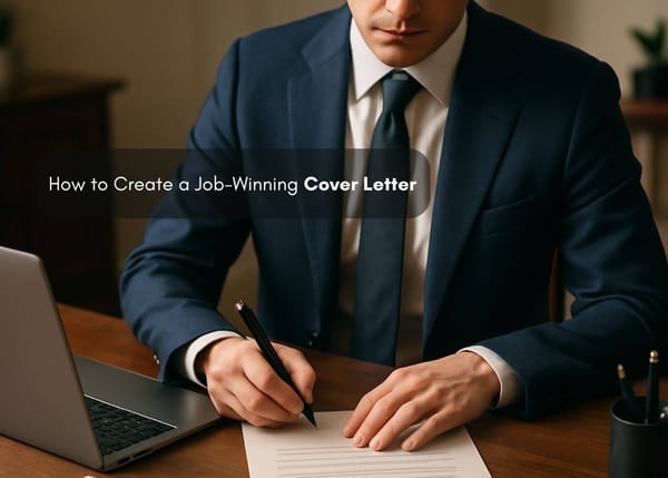 How to Create a Job-Winning Cover Letter