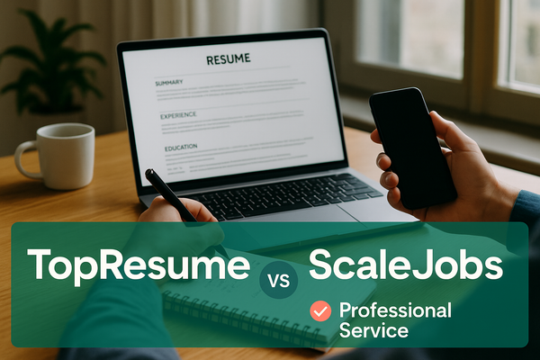 Is TopResume Worth $300? Scale Jobs Included Professional Service
