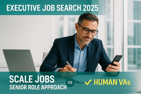 Executive Job Search 2025: Scale Jobs Senior Role Approach