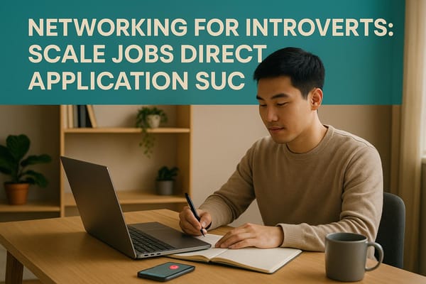 Networking for Introverts: Scale Jobs Direct Application Success