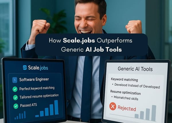 How Scale.jobs Outperforms Generic AI Job Tools