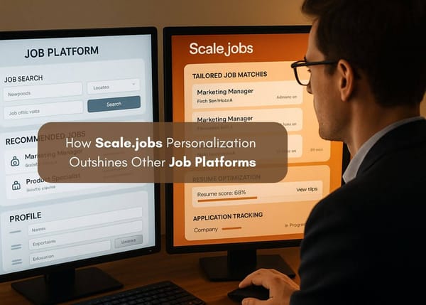 How Scale.jobs Personalization Outshines Other Job Platforms