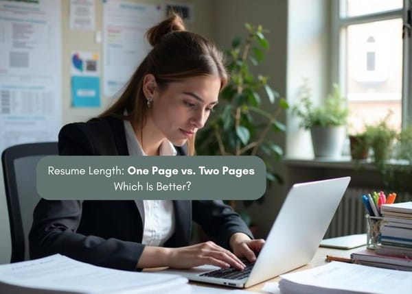 Resume Length: One Page vs. Two Pages – Which Is Better?