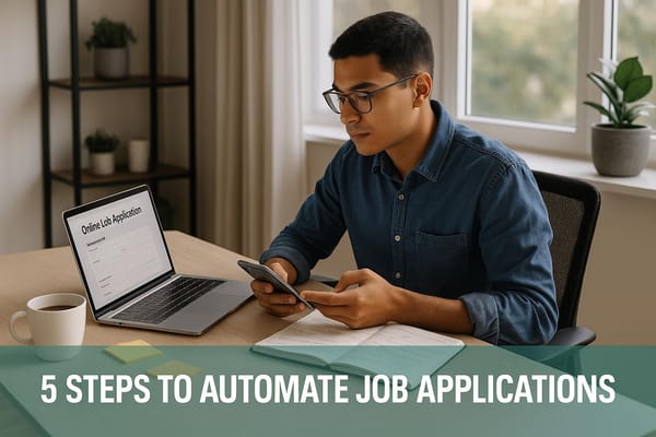 5 Steps to Automate Job Applications