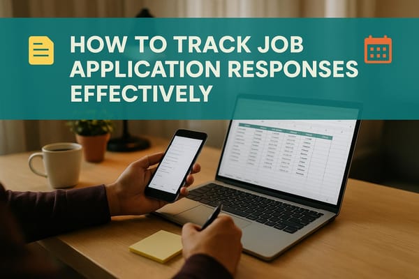 How to Track Job Application Responses Effectively