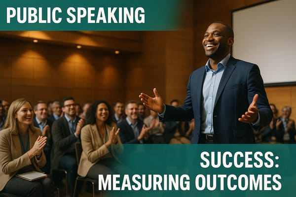 Public Speaking Success: Measuring Outcomes