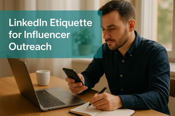 LinkedIn Etiquette for Influencer Outreach