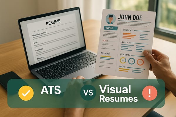 ATS vs. Visual Resumes: Common Design Errors