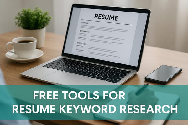 Best Free Tools for Resume Keyword Research