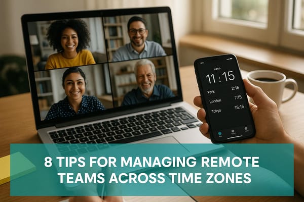 8 Tips for Managing Remote Teams Across Time Zones