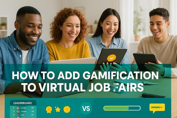How to Add Gamification to Virtual Job Fairs