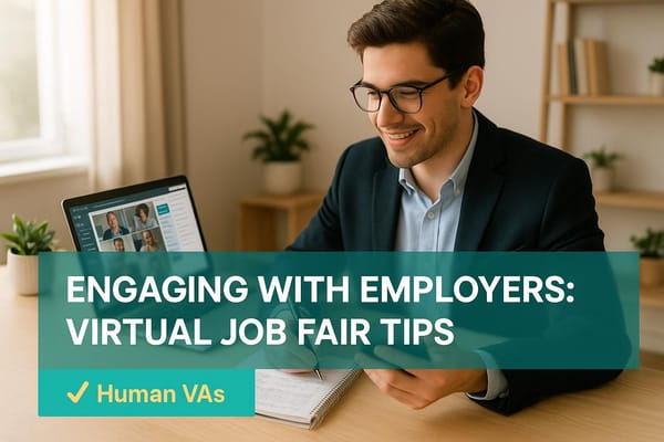 Engaging with Employers: Virtual Job Fair Tips