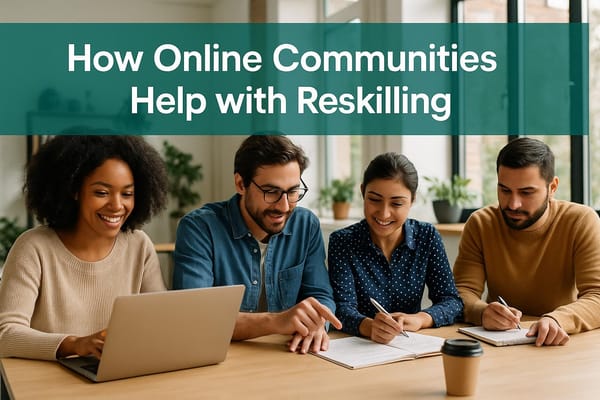How Online Communities Help with Reskilling