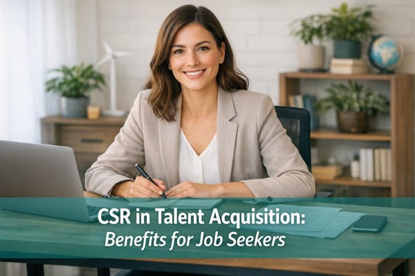 CSR in Talent Acquisition: Benefits for Job Seekers