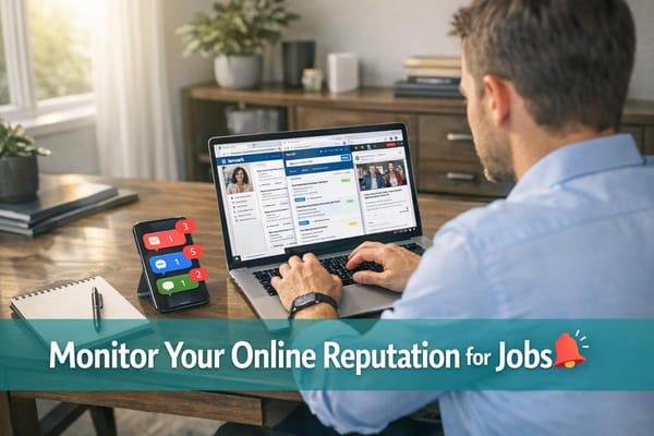 How to Monitor Your Online Reputation for Jobs
