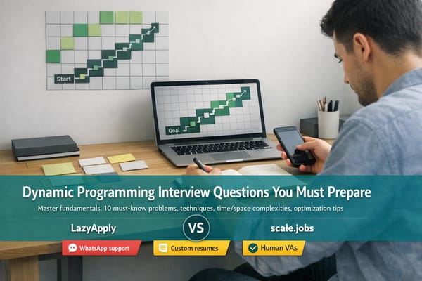 Dynamic Programming Interview Questions You Must Prepare