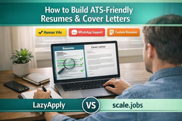 How to Build ATS-Friendly Resumes & Cover Letters