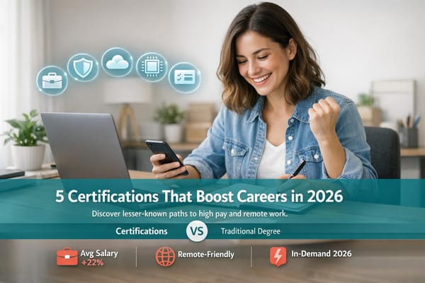 5 Certifications That Boost Careers in 2026