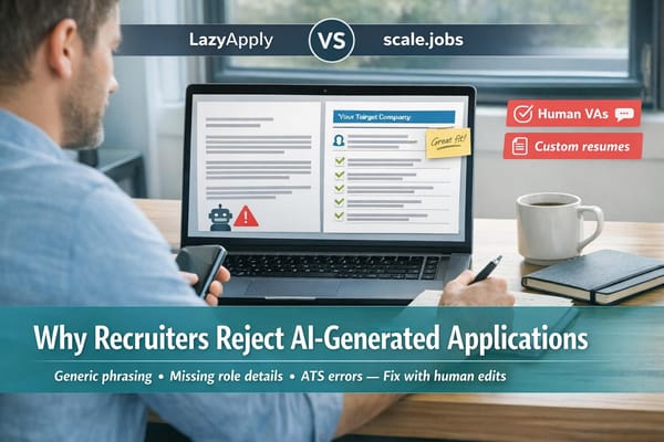 Why Recruiters Reject AI-Generated Applications