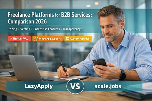 Freelance Platforms for B2B Services: Comparison 2026
