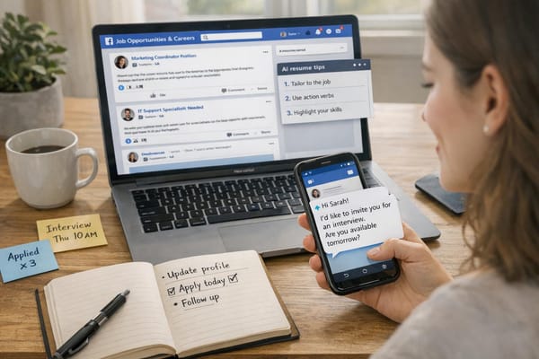 How to Use Facebook Groups for Job Search