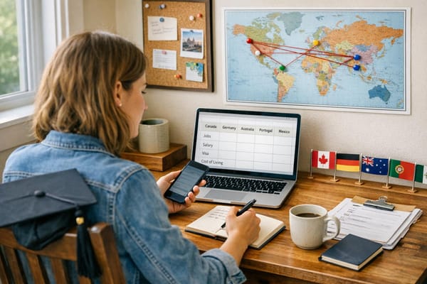 5 Countries American Grads Are Moving to After Graduation