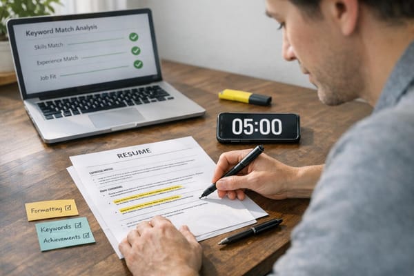 The 5-Minute Resume Audit That Reveals Why You're Not Getting Calls