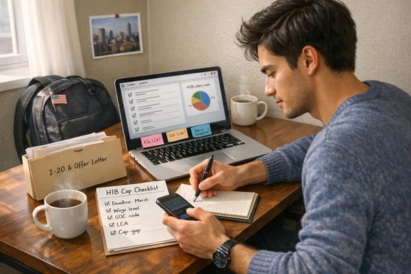 The H1B Cap Checklist Most International Students Miss