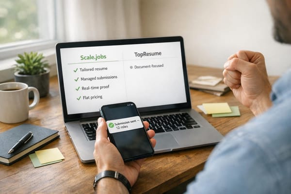 Resume Services Ranked: Scale.jobs Beats TopResume on Value