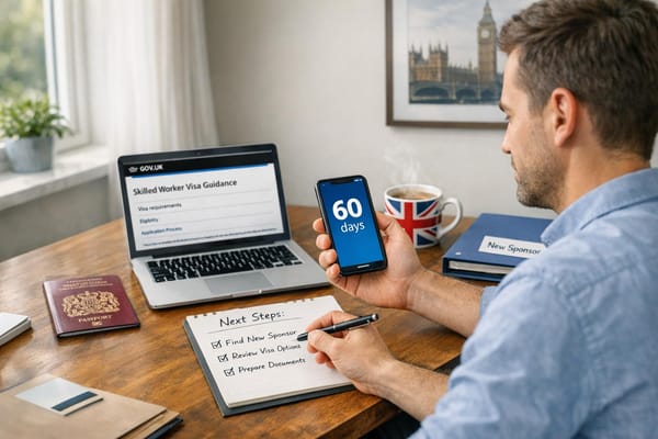 Skilled Worker Visa Sponsor Pulled Out? Read This First