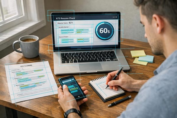 What a Free ATS Checker Reveals About Your Resume in 60 Seconds