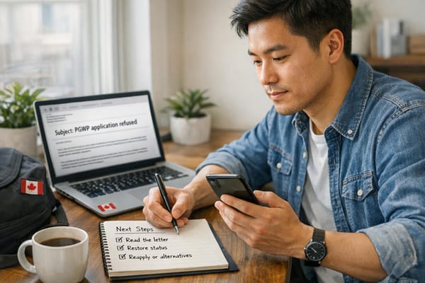 PGWP Rejected? Here's Exactly What to Do Next in 2026