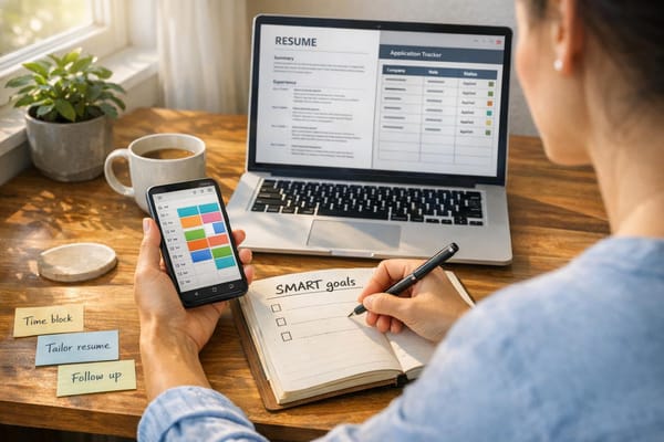 How to Build a Consistent Job Search Routine That Actually Works